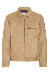 Veste Blend Suédine beige